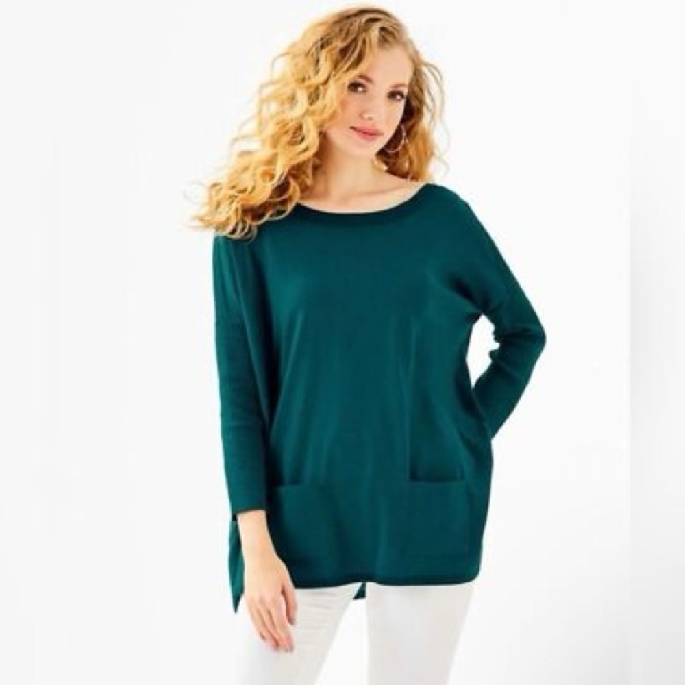 Teal Long Sleeve Top